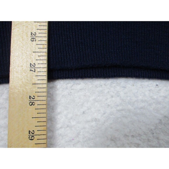 Polo Ralph Lauren Sweater Mens 2XL Navy Blue Cotton Crewneck Pullover Pony Logo - Picture 8 of 9